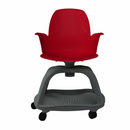 Schulstuhl Linx | X-Fuß - Lava – Bild 2