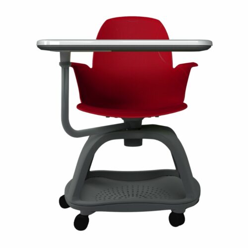 Schulstuhl Linx | X-Fuß - Schreibtablett - Lava – Bild 2