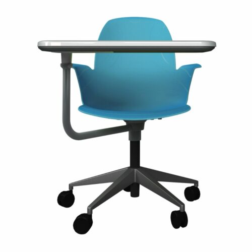 Schulstuhl Linx | Sternfuß - Schreibtablett - Navy – Bild 2