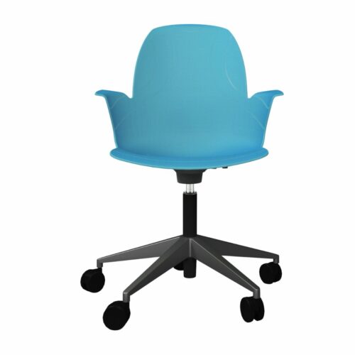 Schulstuhl Linx | Sternfuß - Navy – Bild 2