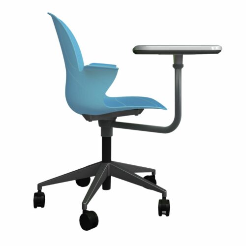 Schulstuhl Linx | Sternfuß - Schreibtablett - Navy – Bild 3