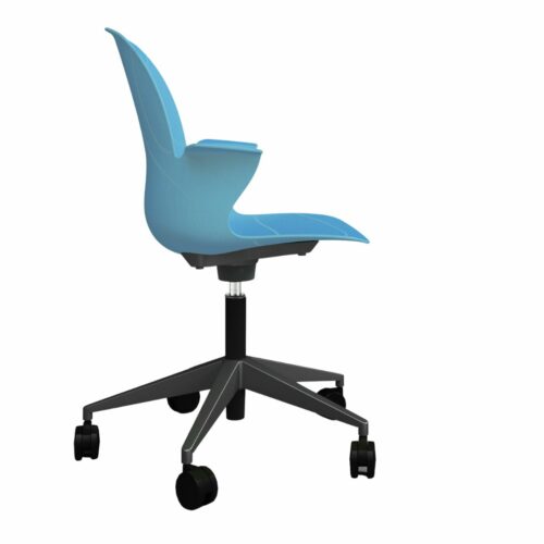 Schulstuhl Linx | Sternfuß - Navy – Bild 3