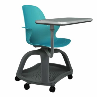 Schulstuhl Linx | X-Fuß - Schreibtablett - Navy