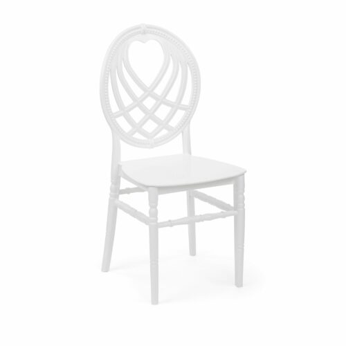 Hochzeitsstuhl Oxo Milchweiß – Bild 1