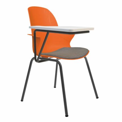 Schulstuhl Linx Gepolstert | Metall 4-Fuß – Schreibtablett – Spice