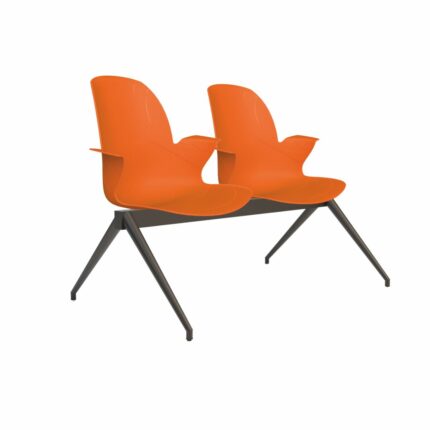 Wartezimmer Stuhl Linx | 2-Sitzer Spice