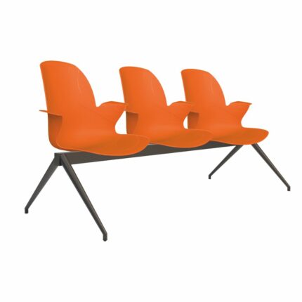 Wartezimmer Stuhl Linx | 3-Sitzer Spice