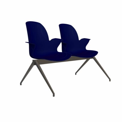 Wartezimmer Stuhl Linx | 2-Sitzer Starlight