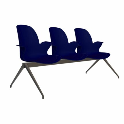 Wartezimmer Stuhl Linx | 3-Sitzer Starlight