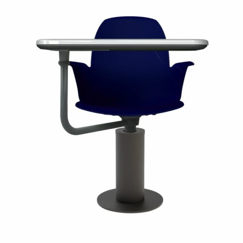 Schulstuhl Linx | Säulenfuß – Schreibtablett - Starlight – Bild 2