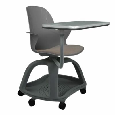 Schulstuhl Linx Gepolstert | X-Fuß - Schreibtablett - Stone