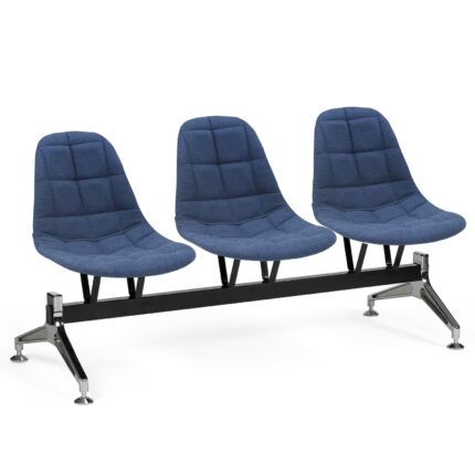 Wartezimmer Stuhl Eos-X3 Pad Dunkelblau