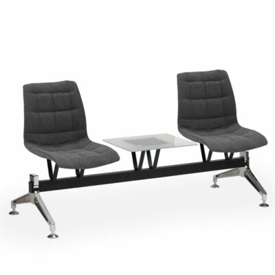 Wartezimmer Stuhl Laser-X2 Pad Anthrazit
