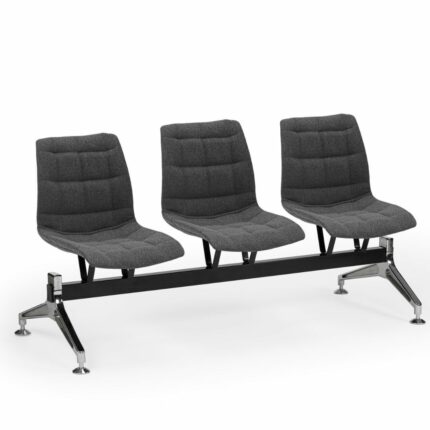 Wartezimmer Stuhl Laser-X3 Pad Anthrazit