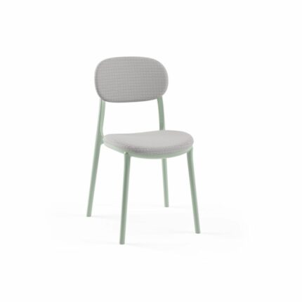 Stuhl Duo Pad Nilgrün Grau