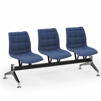 Wartezimmer Stuhl Laser-X3 Pad Dunkelblau