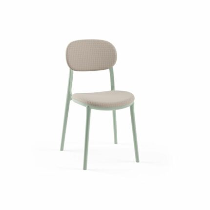 Stuhl Duo Pad Nilgrün Creme