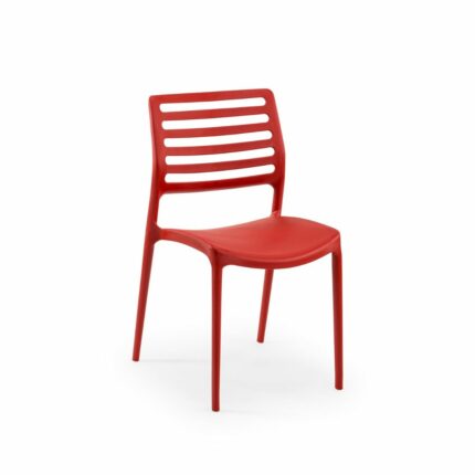 Stuhl Louise Rot