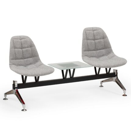Wartezimmer Stuhl Eos-X2 Pad Grau