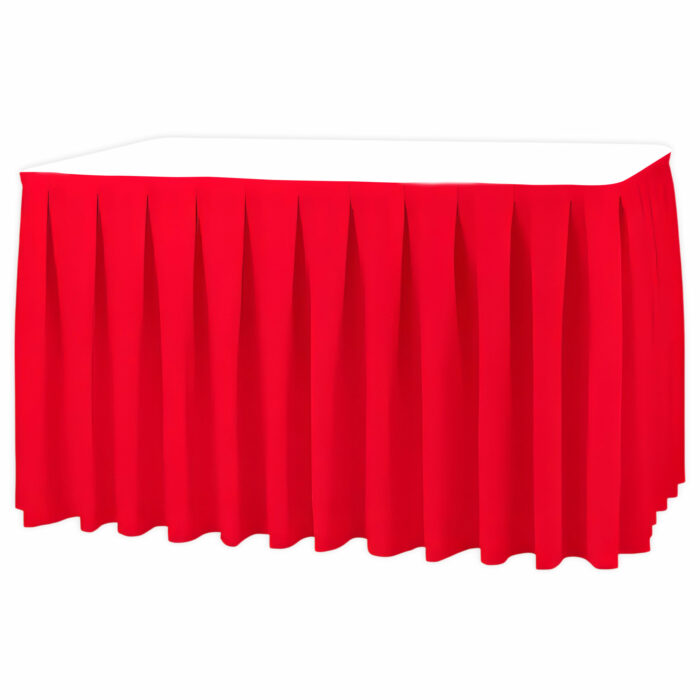Skirting Excellent Kellerfalte Rot B1
