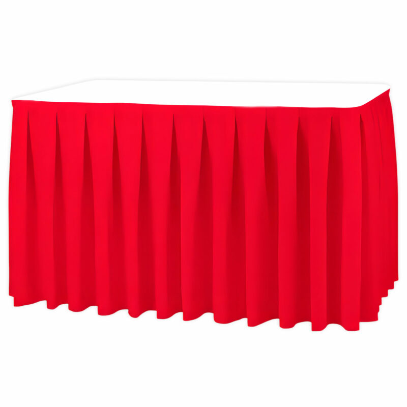 Skirting Excellent Kellerfalte Rot B1