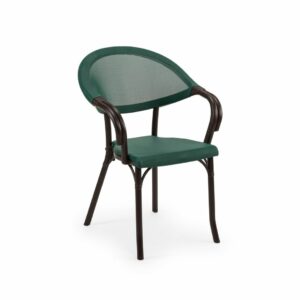 Sessel Flash-N | Venge Gestell Dunkelgrün 3187