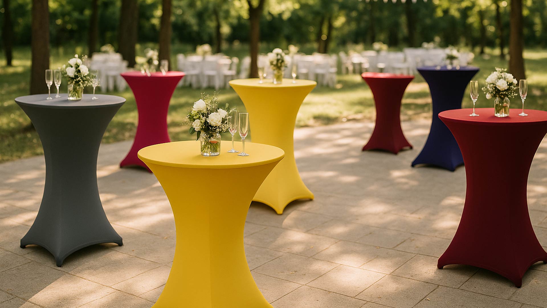 Die perfekte Stehtischhusse für Ihr Event finden 13 hussen für hochzeiten