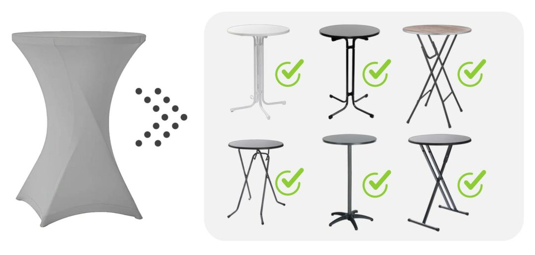 hussen für stehtische