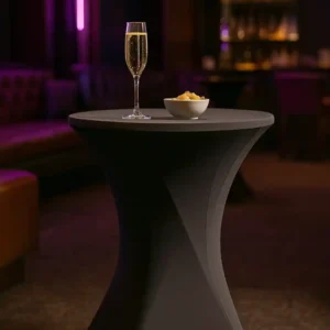 stehtischhusse 80cm anthrazit