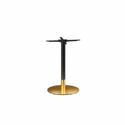 Tischbasis Omega R – runde Säule Ø 10 cm, Basis Ø 40 cm, Höhe 72 cm