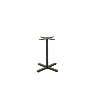 Tischgestell PRISMA R – Gusseisen-Gestell 61×61 cm, Höhe 72 cm, Säule Ø 6 cm