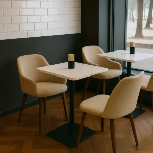 Laminat Tischplatte 28mm – Quadrat