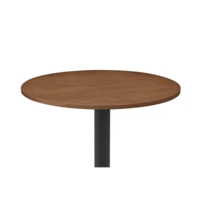 tischplatte rund walnut