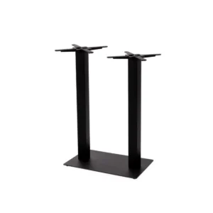 tischgestell schwarz alfa bar duo