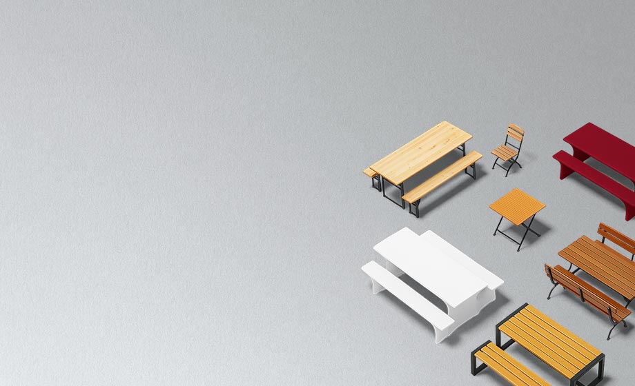 Bierzeltgarnitur-sets