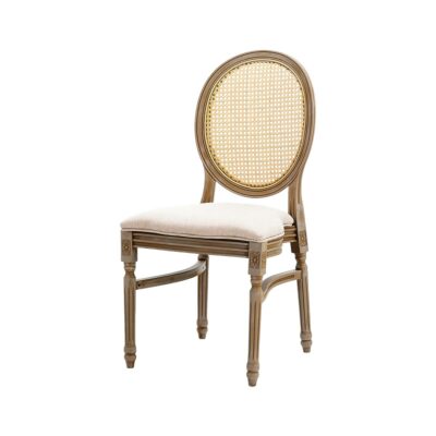 holz Hochzeitsstuhl hell rustical