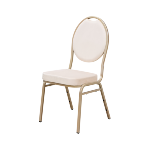 Stapelstuehle Bankettstuehle HERMAN MODERN Beiges Velours