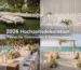 2026 Hochzeitsdekoration Trends für Gastronomie und Eventlocations mit Garten-, Festsaal-, Pool- und Strandhochzeit Dekoration
