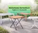 gartentisch wetterfest