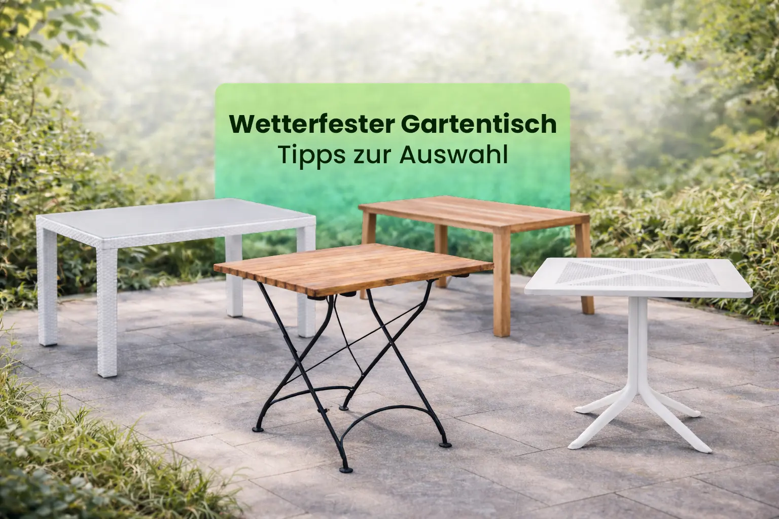 gartentisch wetterfest