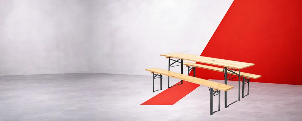 biierzeltgarnitur set