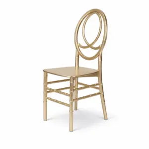 Hochzeitsstuhl Champagner