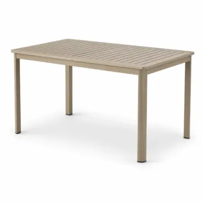 Biergartentisch 140 cm beige