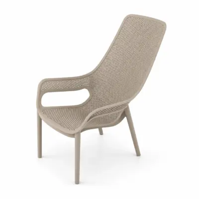 Biergartenstuhl AERO LUNGO Beige